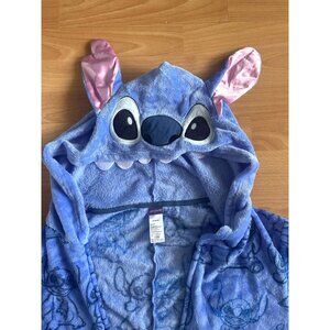 Disney Stitch Hooded Pajamas Adult Plus Size 3X Blue Sleepwear Costume